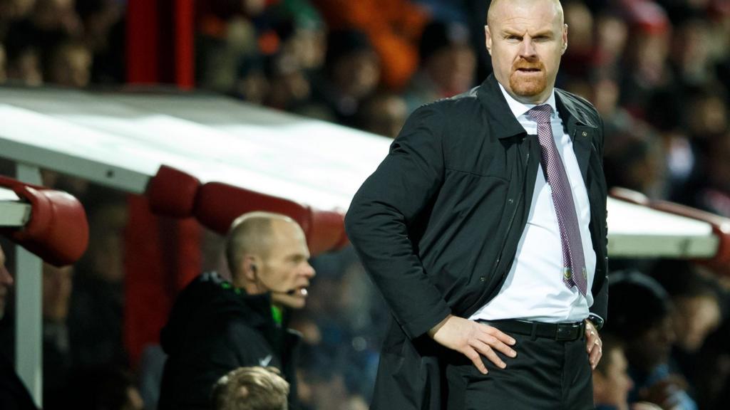 Burnley manager Sean Dyche