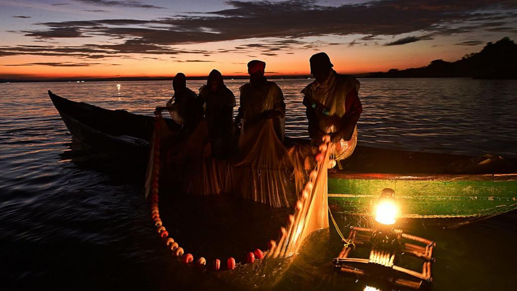 Kenyan fisherman