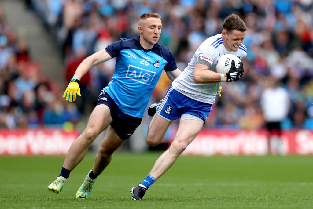 Action from Dublin versus Monaghan