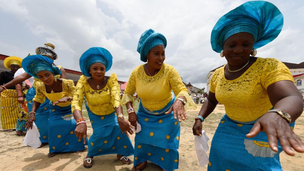 Women dancing