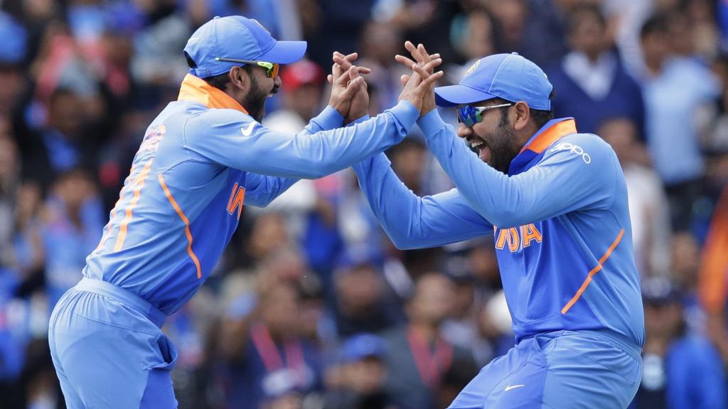 Kedar Jadhav and Rohit Sharma