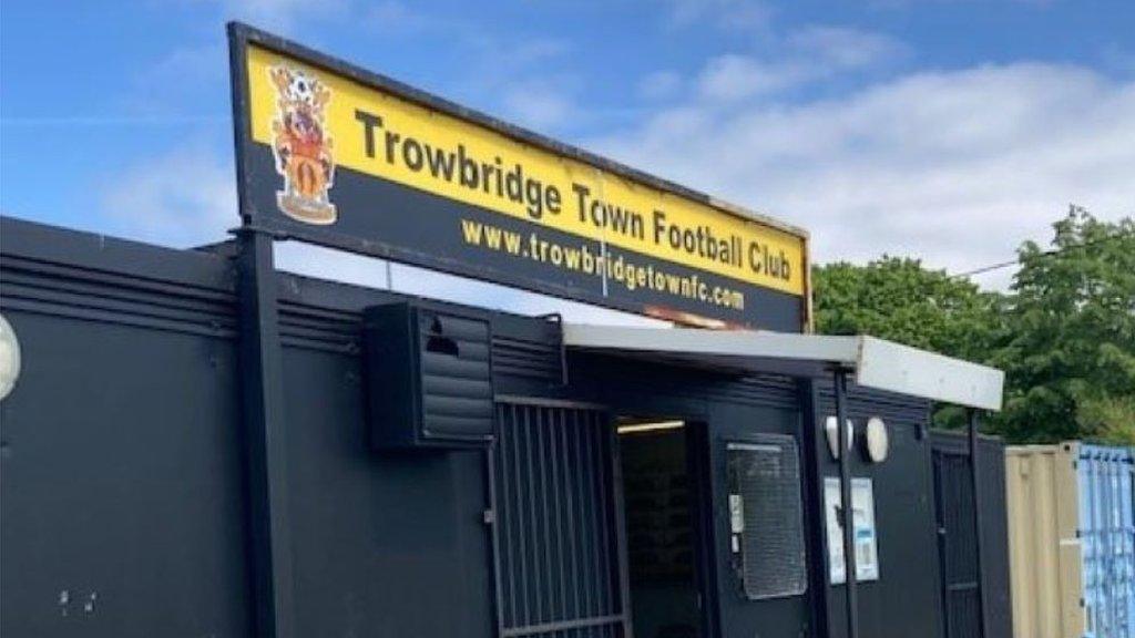 Trowbridge Town's football ground