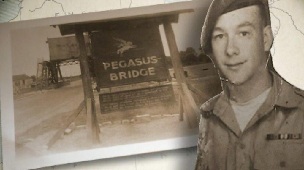 Frank at Pegasus Bridge