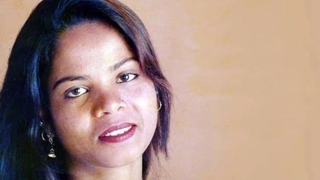 A picture of Asia Bibi