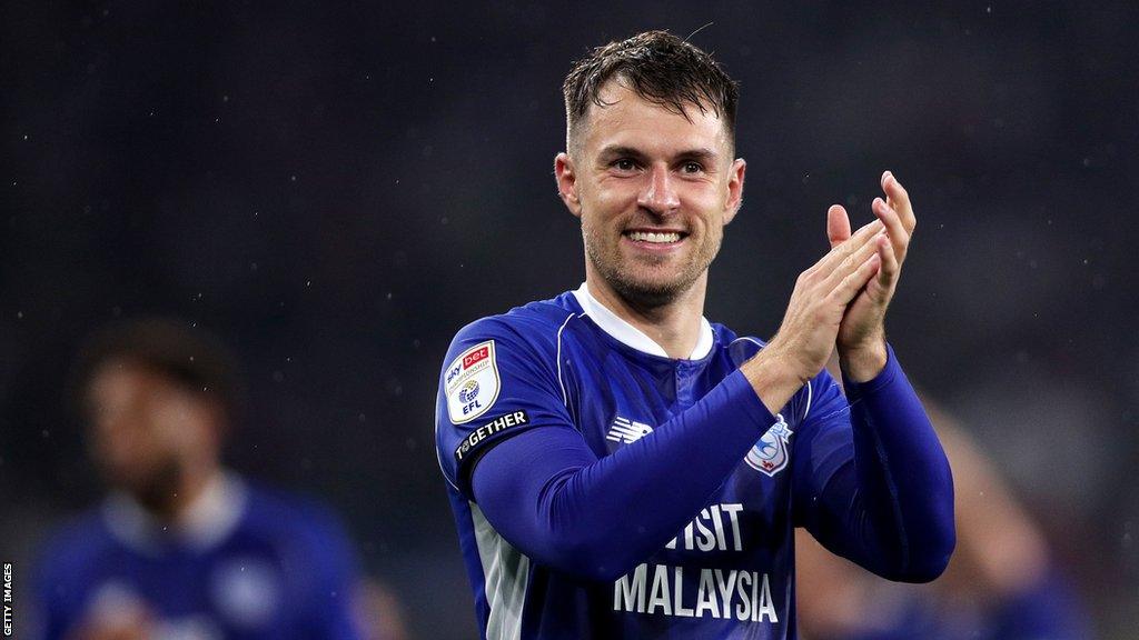 Cardiff player Aaron Ramsey