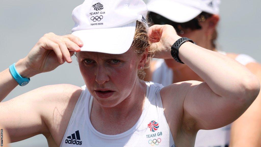 Aughnacloy rower Rebecca Edwards represented Great Britain at the Tokyo Olympics