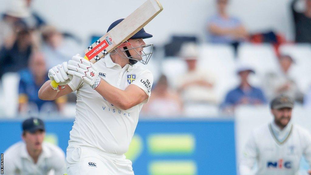 Alex Lees played for Yorkshire before moving to Durham in 2018