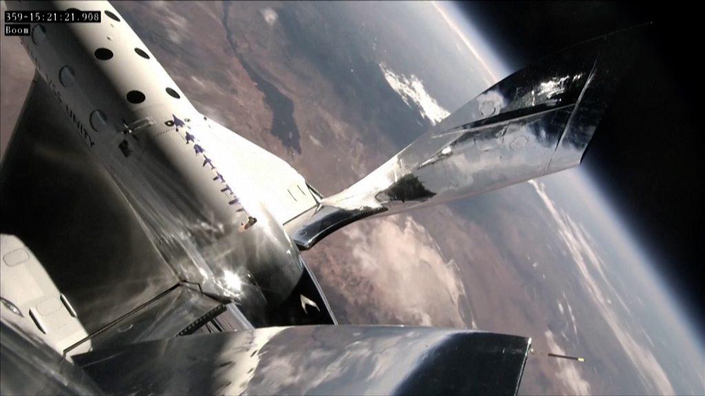 VSS Unity in space