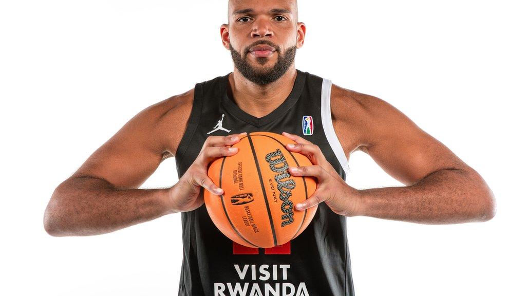 Morakinyo Michael Williams of Dynamo Basketball Club poses for a portrait