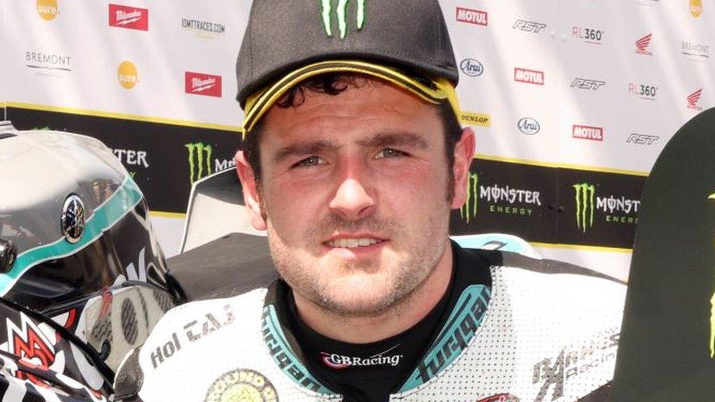 Michael Dunlop at the Isle of Man TT