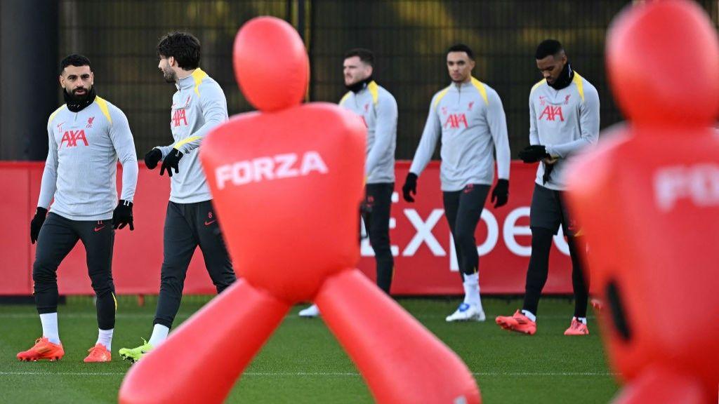 Liverpool training