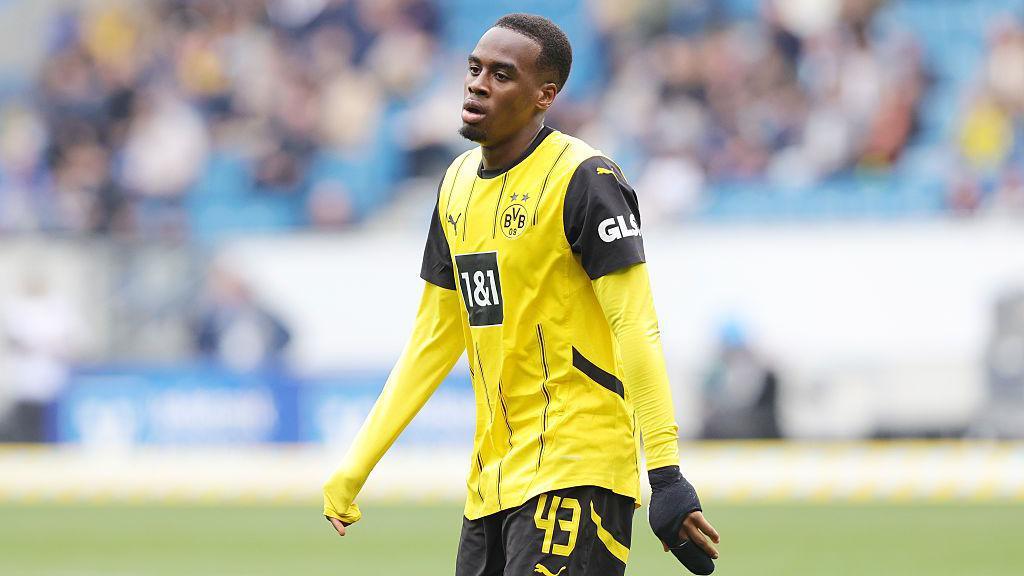 Jamie Gittens of Borussia Dortmund