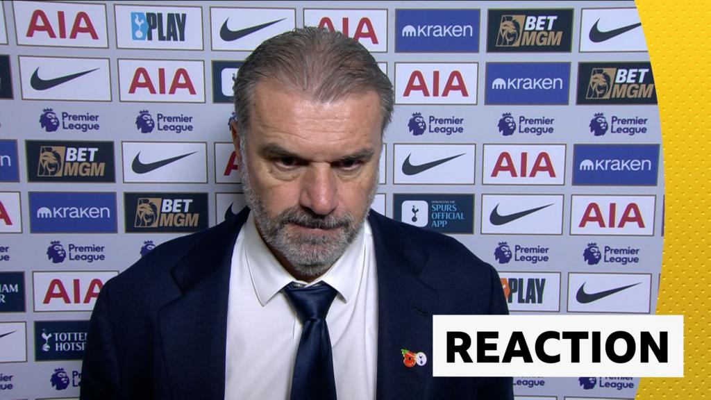 'It's down to me' - Postecoglou takes responsibility for 'hugely disappointing' defeat