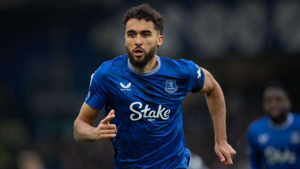 Dominic Calvert-Lewin in action