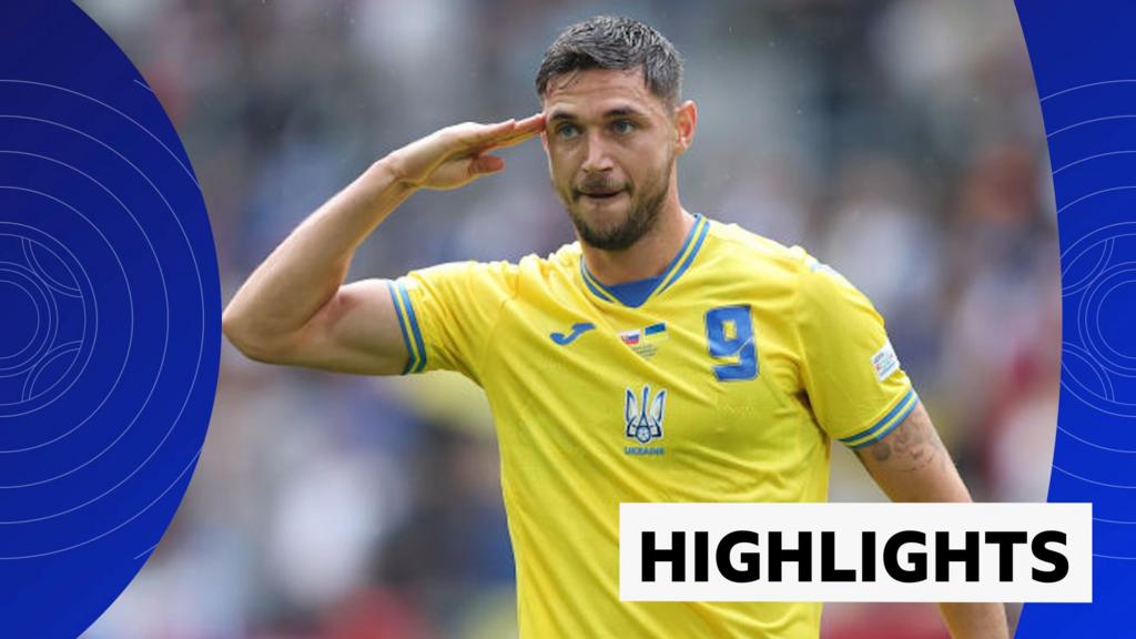 Highlights: Ukraine come from behind to beat Slovakia