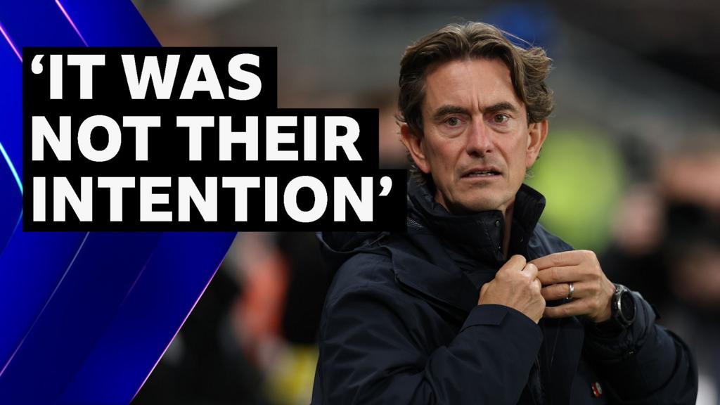 Spurs pair 'meant no disrespect' with Frank snub