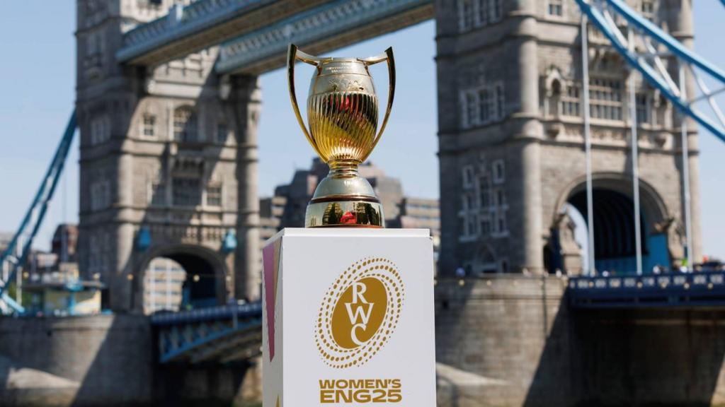 Women's Rugby Cup trophy