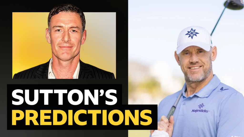 Sutton’s Premier League & FA Cup semi-final predictions v golf superstar Lee Westwood