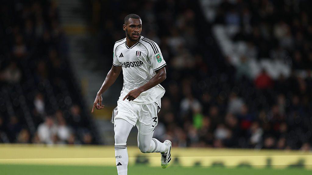 Issa Diop of Fulham in action