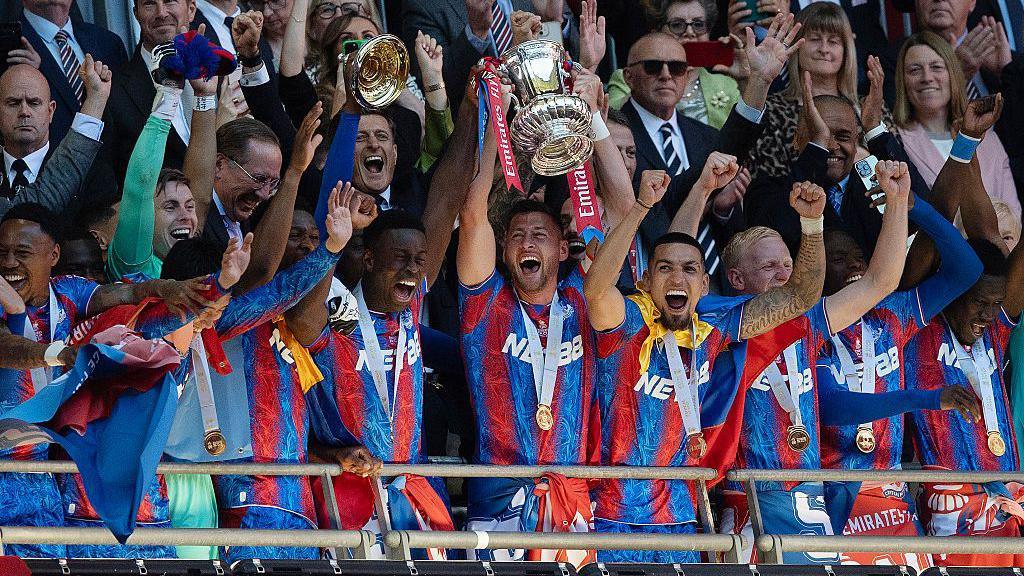Crystal Palace lift the FA Cup