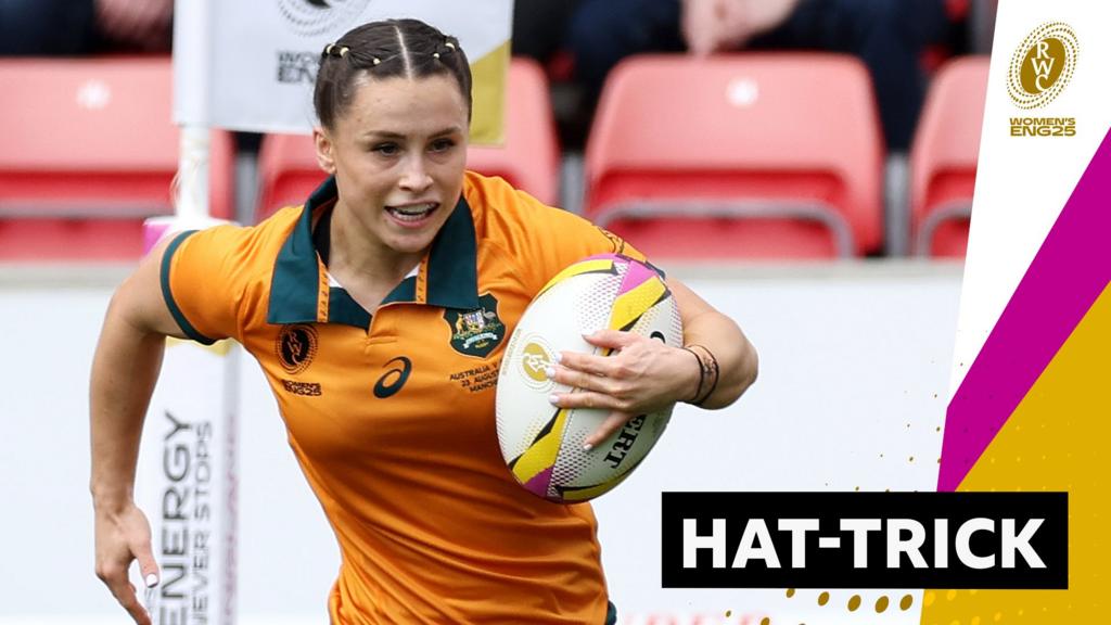 Miller scores hat-trick as Australia run riot over Samoa in first half