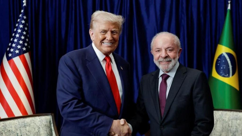 bbc.co.uk - Live updates: Trump meets Brazil's President Lula at White House
