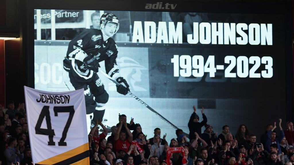 Nottingham Panthers forward Adam Johnson