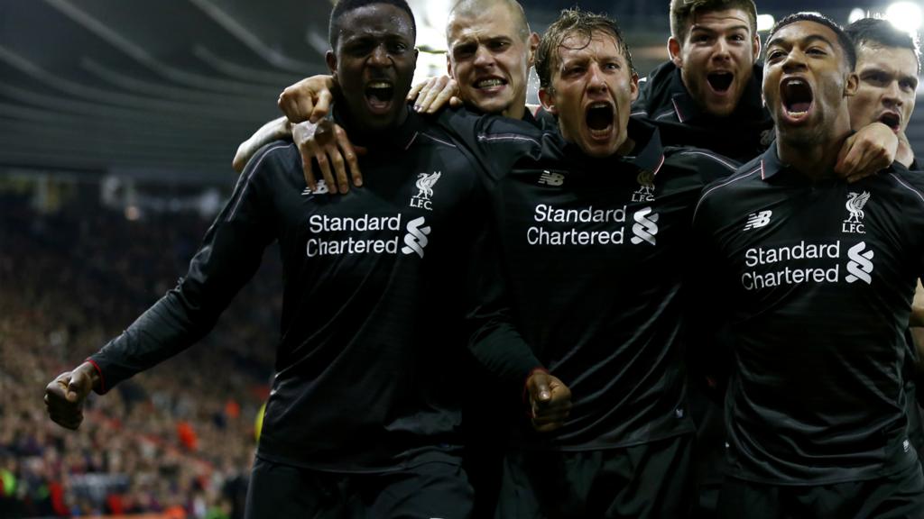 Liverpool celebrate