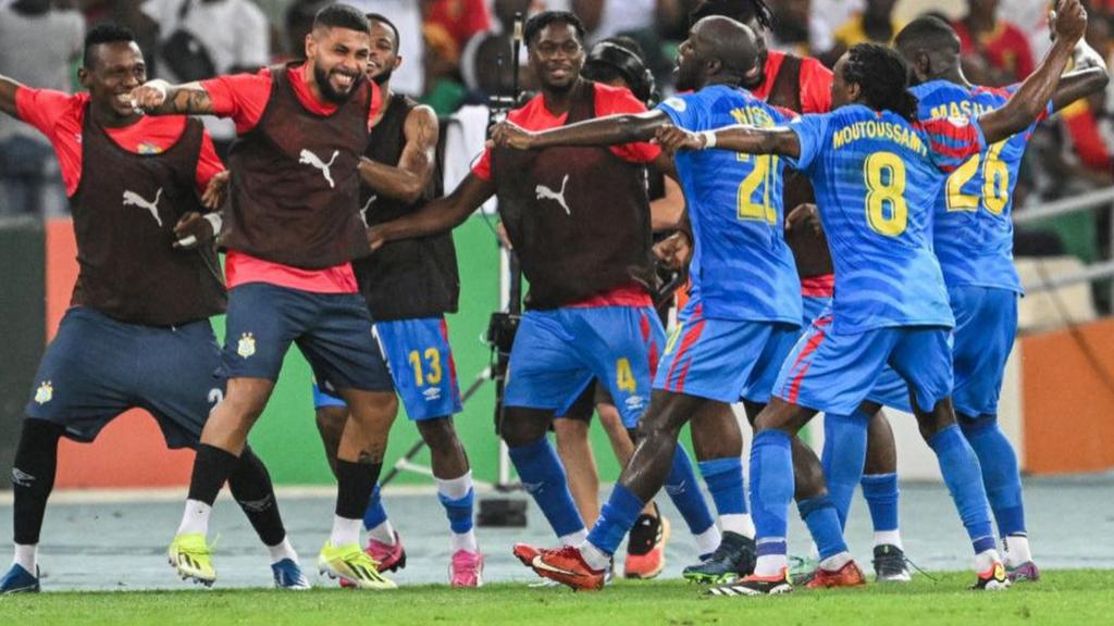 DR Congo celebrate