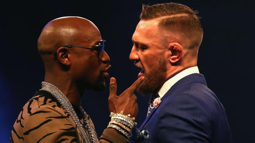 Floyd Mayweather and Conor McGregor