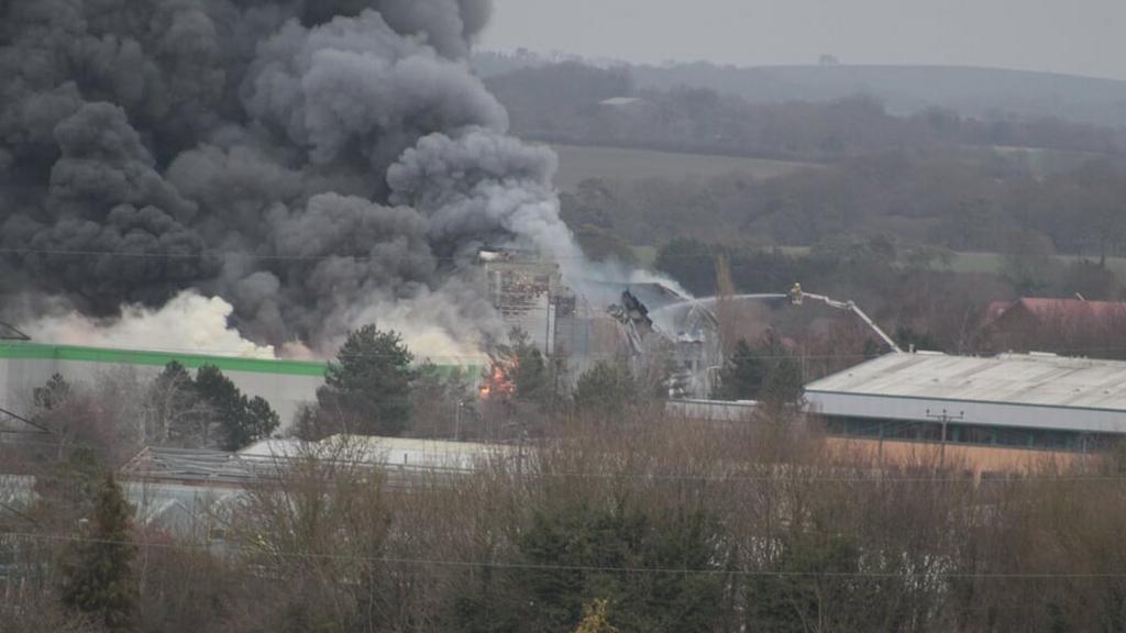 Ocado fire