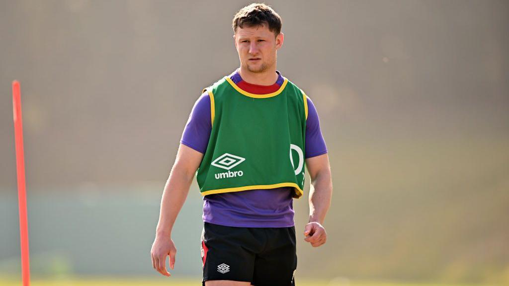 Fraser Dingwall in England training