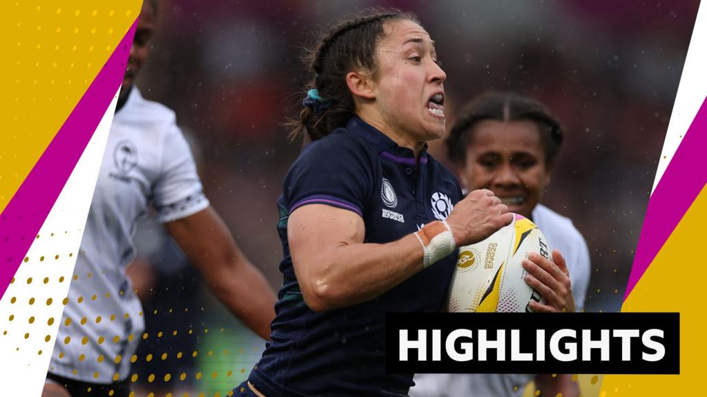 Scotland secure quarter-final spot with win over spirited Fiji