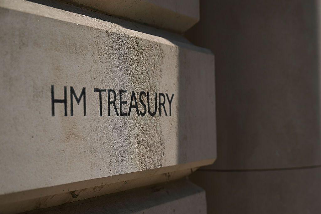 HM Treasury name stone