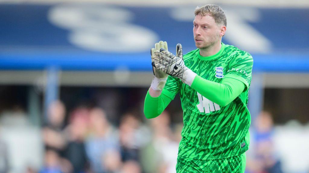 Goalkeeper Ryan Allsop of Birmingham City