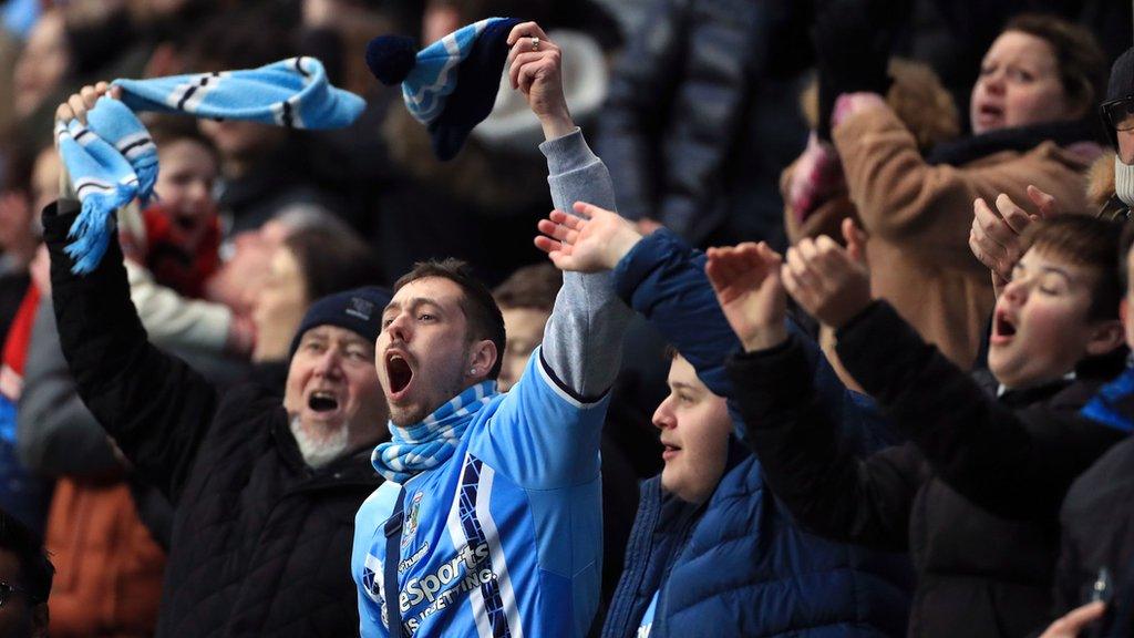 Coventry's gate of 17,557 on Saturday was over 1,000 down on this season's average