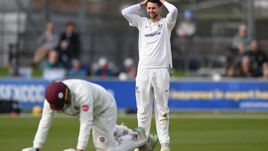 Northants looked to be out on their knees but still survived