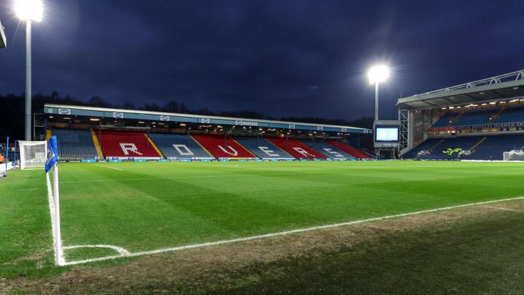 A general view of Ewood Park, home of Blackburn Rovers