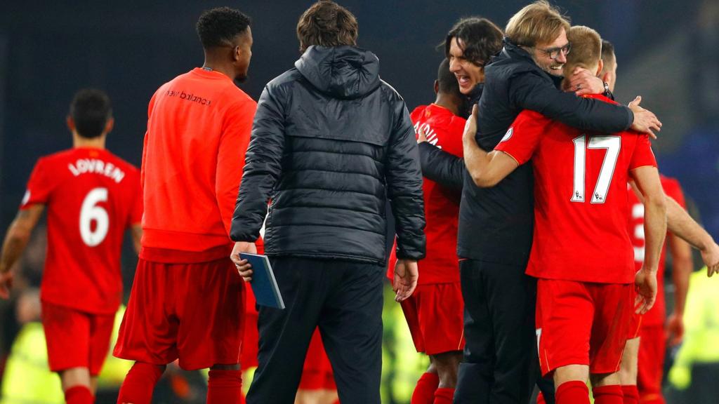 Liverpool celebrate