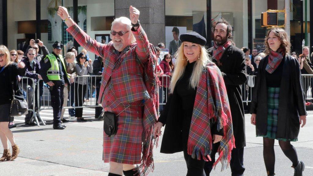 Billy Connolly at the parade