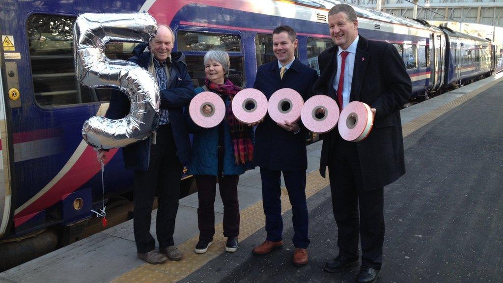 Borders Railway ceremony