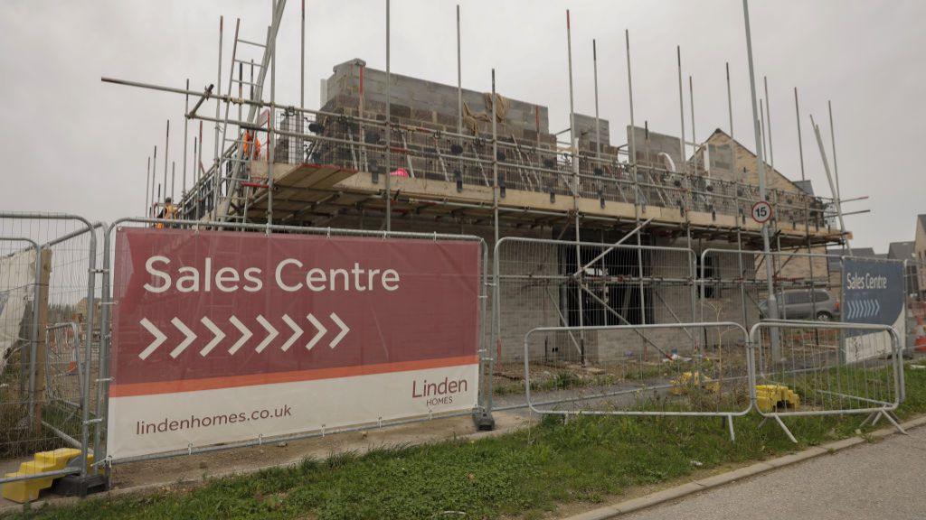 House being built in Cambridge