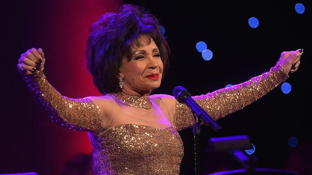 Shirley Bassey at a New York City gala concert, 2015