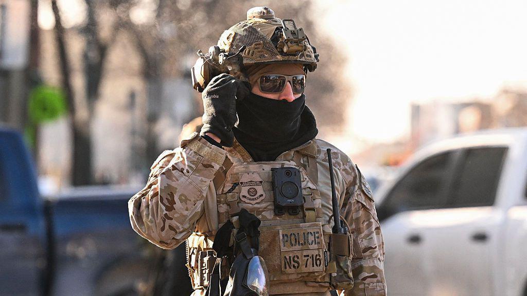 ICE agent in Minneapolis 24 Jan