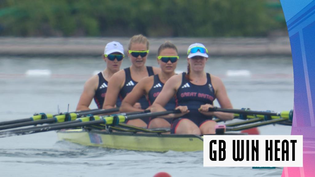 Great Britain through to women's quad final in style