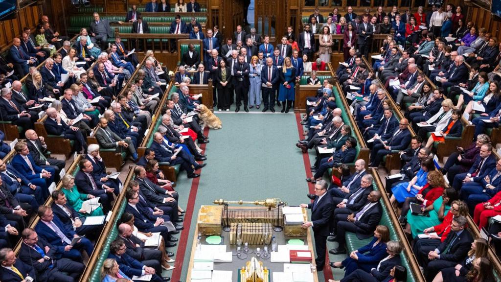 A birds eye view of the Commons