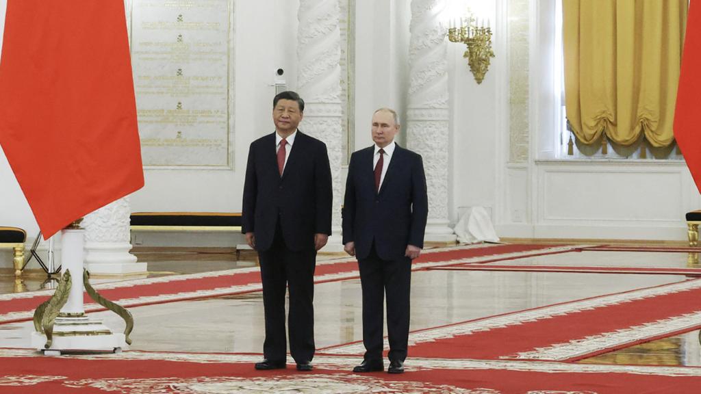 Xi and Putin at the Kremlin