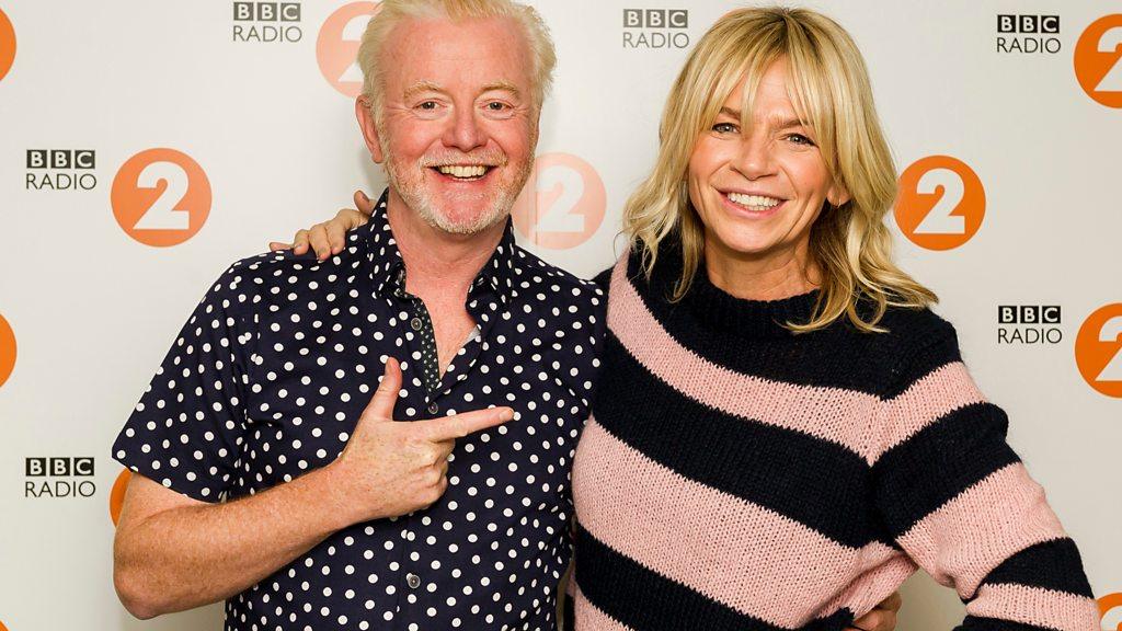 Chris Evans and Zoe Ball