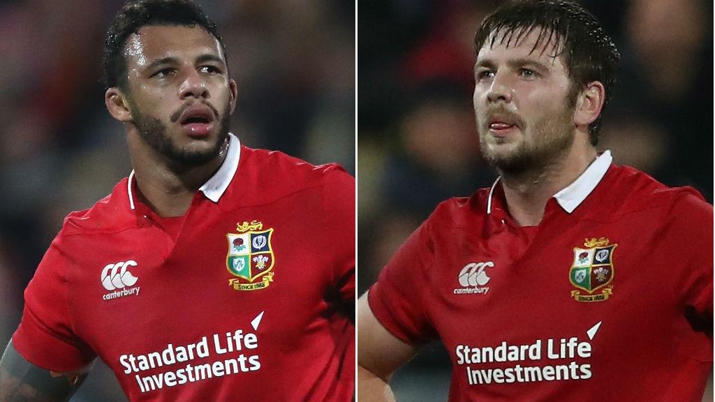 Courtney Lawes and Iain Henderson