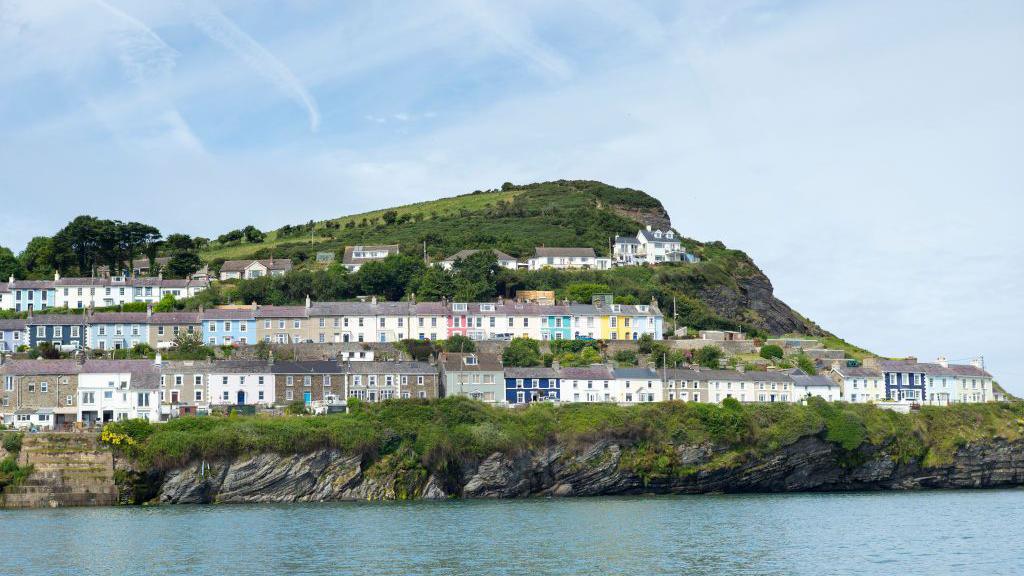 Colourful homes in Aberaeron, Ceredigion